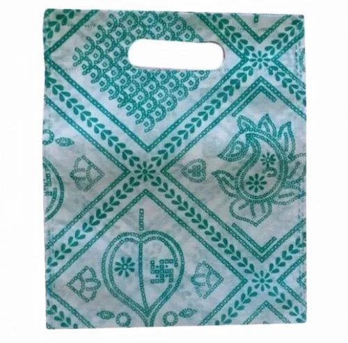 70 Gsm Non Woven D Cut Bag - Customized Size, Multi Color, Glossy Finish | Eco Friendly, Hand Length Handle, Water Resistant, 2 Kg Load Capacity