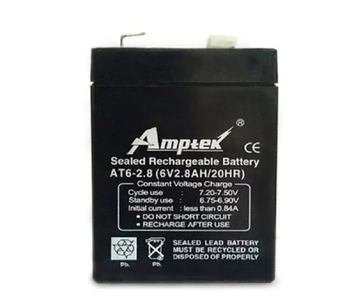 At6 2.8 Amptek Sealed Rechargeable Battery