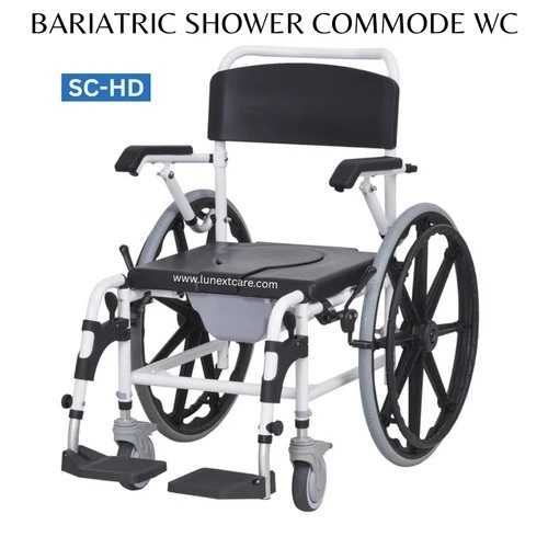 Bariatric Shower Commode Wheelchair