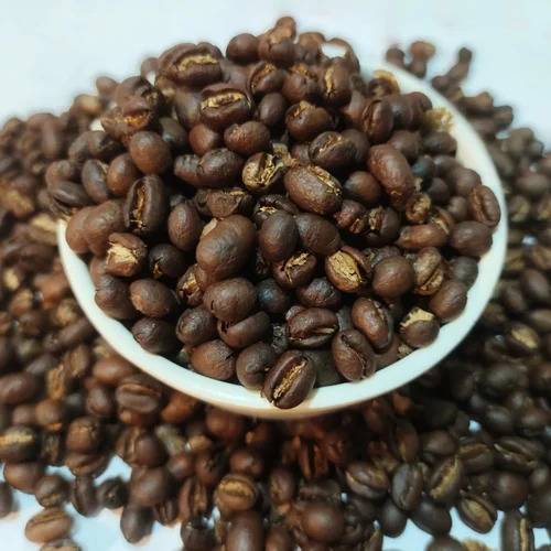 Brown Organic Arabica Coffee Beans