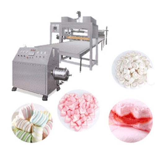 Continuous Aerator Multiple Animal Heart Shaped Roast Twist Rope Strip Marshmallow Forming Machine