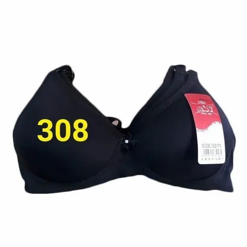 Ladies Black Cup Bra