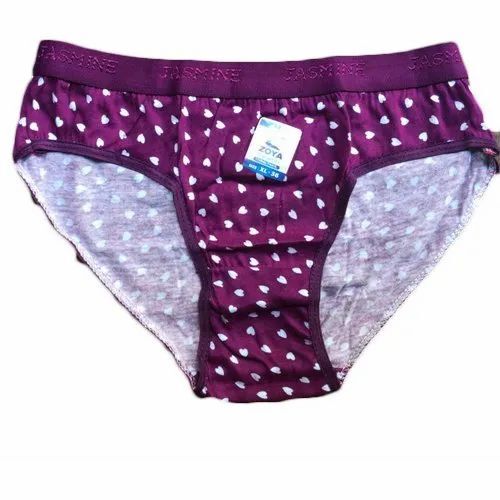 Ladies Dotted Printed Cotton Panties