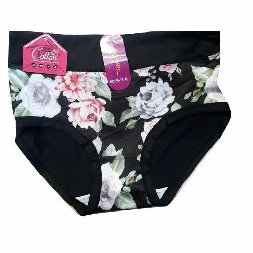 Ladies Printed Cotton Panties