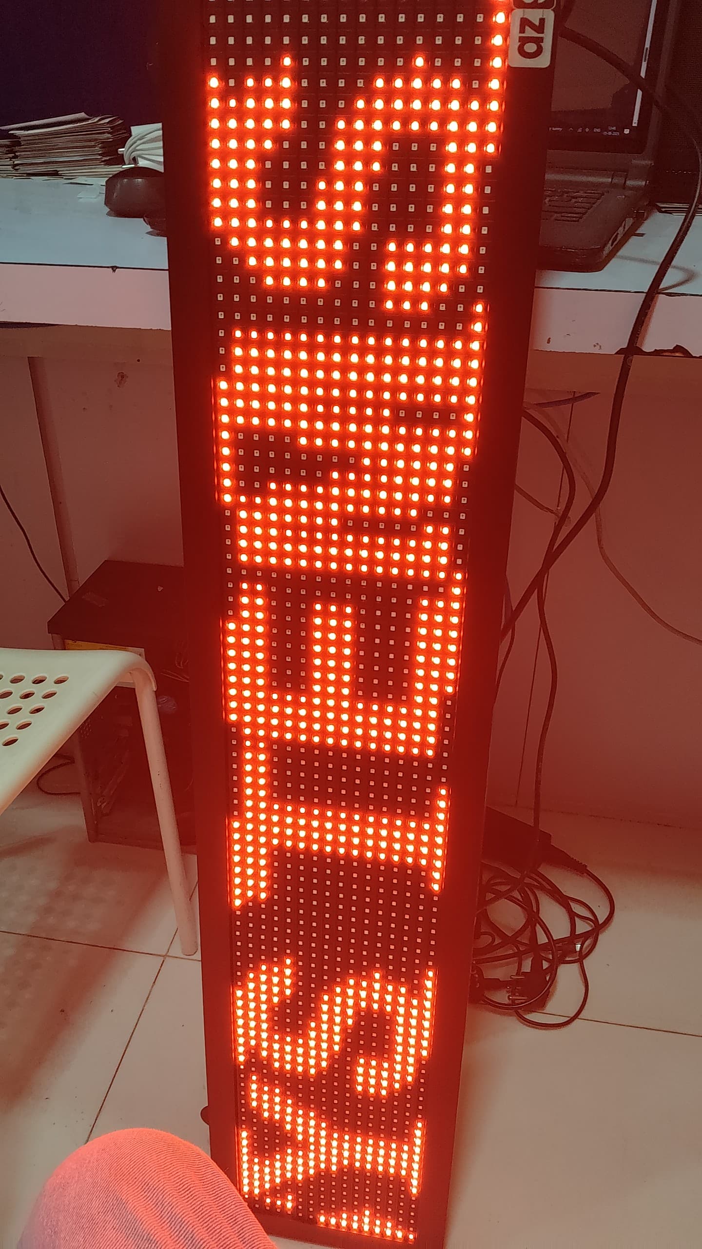 Led Display Board - Tube Chip Color: Full Color