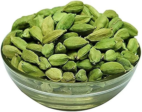 Loose 7Mm Bold Green Cardamom - Grade: A