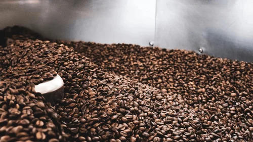 Loose Organic Brown Roasted Coffee Beans - Grade: A