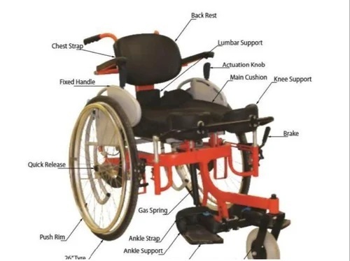 Manual Standing Wheelchair