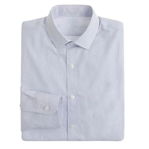Men White Formal Cotton Shirt