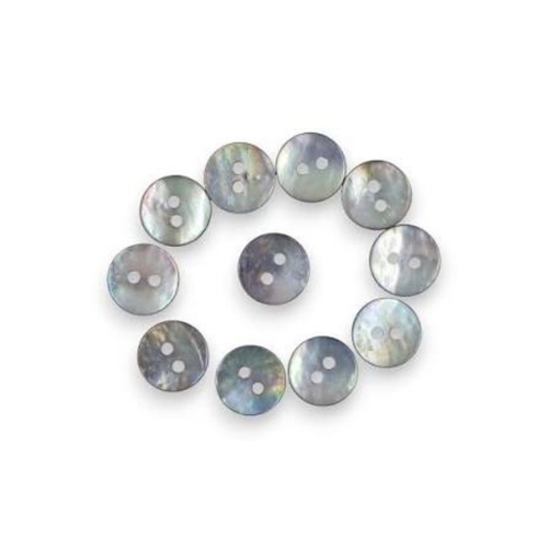 Round Rimless Button