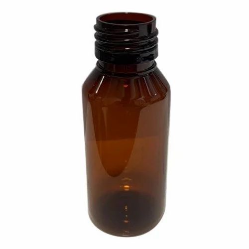 100 Ml Amber Pet Bottle