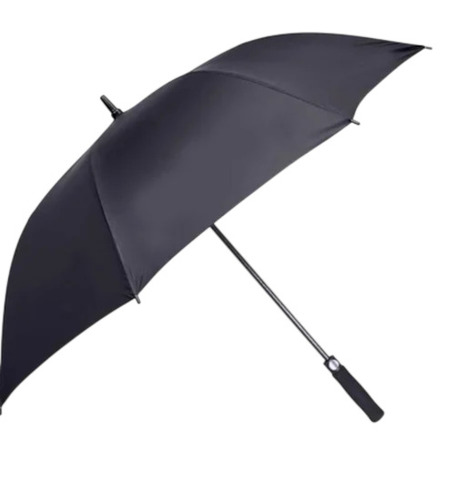 30 Inch Polyester Black Silver Umbrella