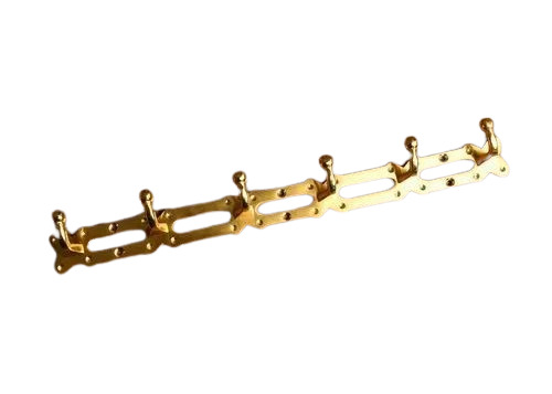 6 Hooks Brass Garments Hanger