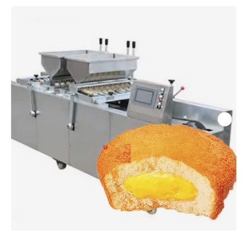 Advanced Full Automatic Cup Cake Injection Making Machine Cup Cake Center Filling Production Line