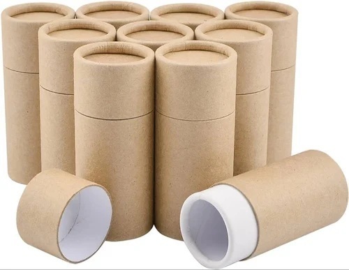 Brown Paper Paper Tube Container