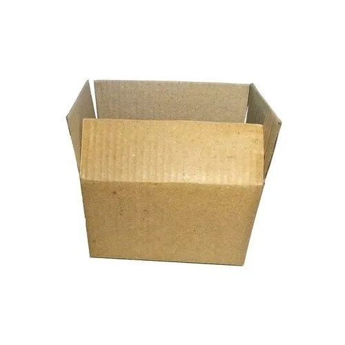 Brown Square 3 Ply Corrugated Box