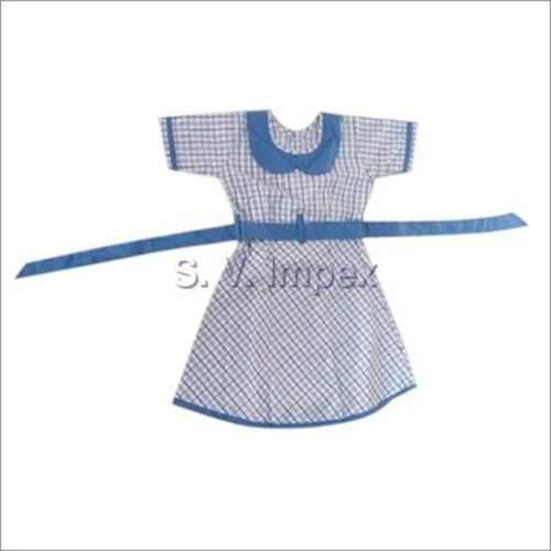 Cotton Girls School Check Tunic