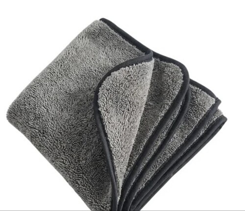 Gray Microfiber Kitchen Cleaning Cloth
