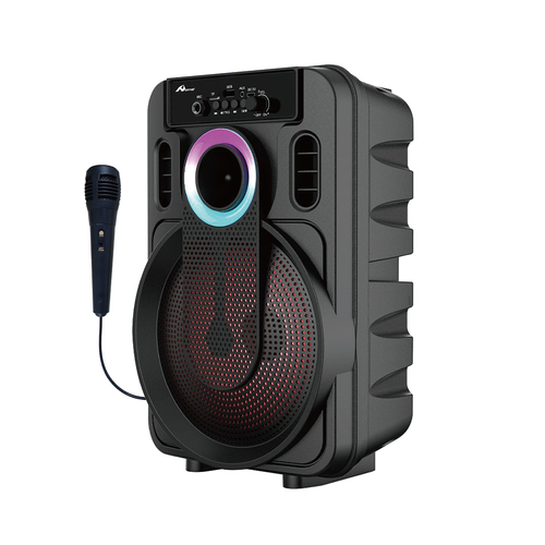 HOME Digitalome SPA-126 20W Portable Outdoor Wireless Speaker with RGB LED Lighting and BT TWS Compatibility Home Use