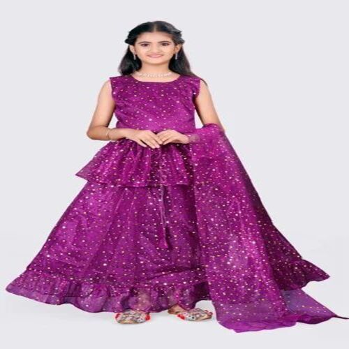 Kids Printed Chaniya Choli