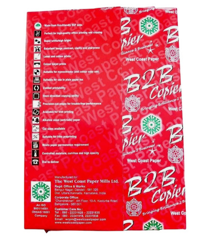 Plain B2b A4 Size Copier Paper
