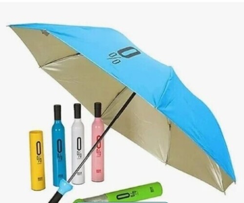 Pvc Foldable Bottle Umbrella