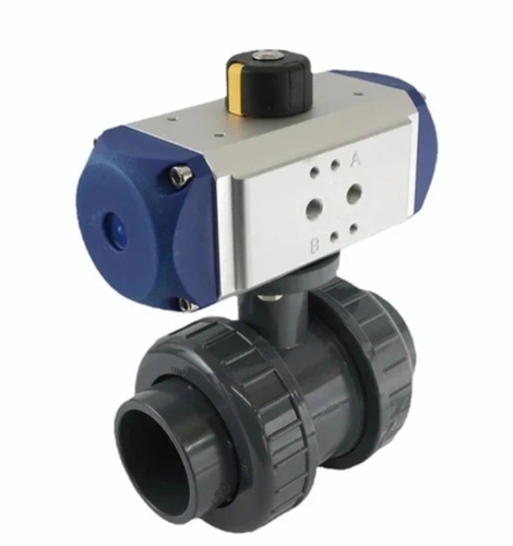 Pvc Pneumatic Actuated Ball Valves