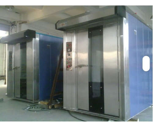 Semi-automatic Multifunctional Gas or Electric Hot air Rotary Oven for Bread Cookies Biscuit Making Machine