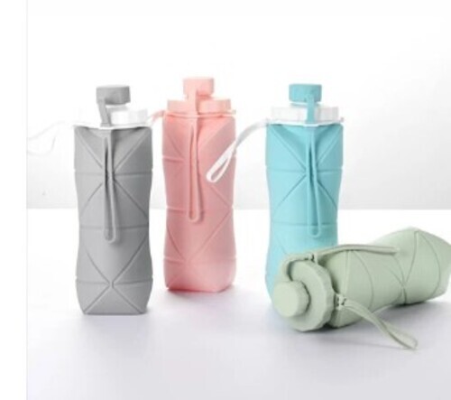 Silicone Collapsible Water Bottle