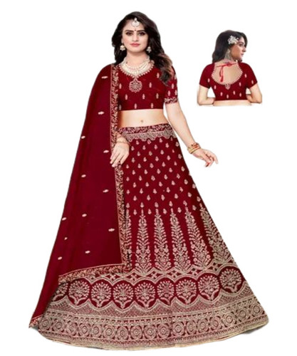 Silk Bridal Lehenga