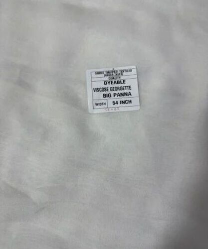 Plain Georgette Fabric