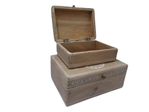 Wooden Jewelry Box Set