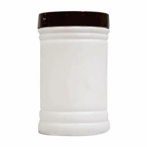250gm Round White Hdpe Jar
