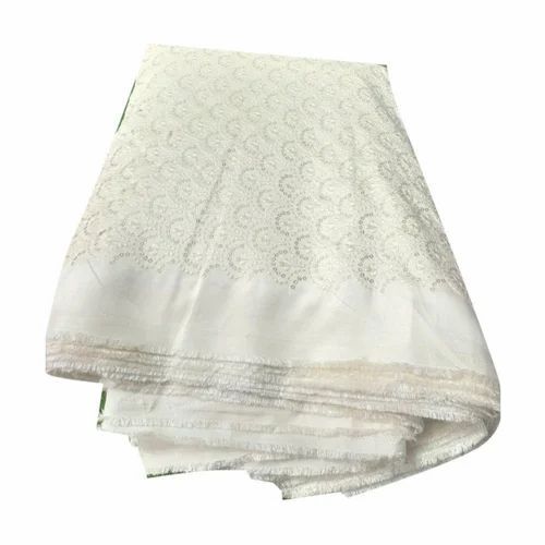 44inch White Sherwani Silk Fabric
