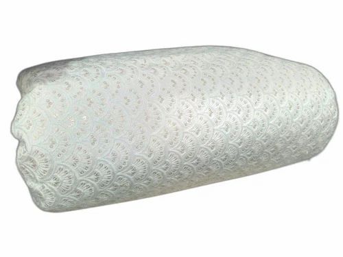 45inch White Sherwani Silk Fabric