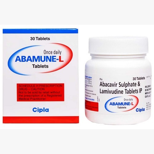 Abamune L Tablets Abacavir Sulphate And Lamivudine Tablets