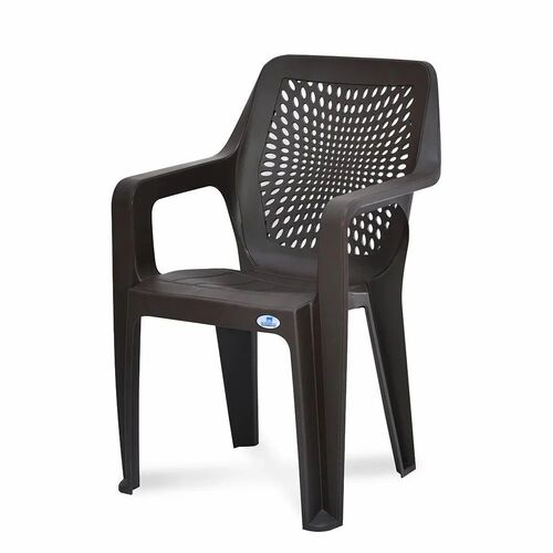 Black Trendy Plastic Chair