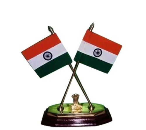 Brass Table Army Flag