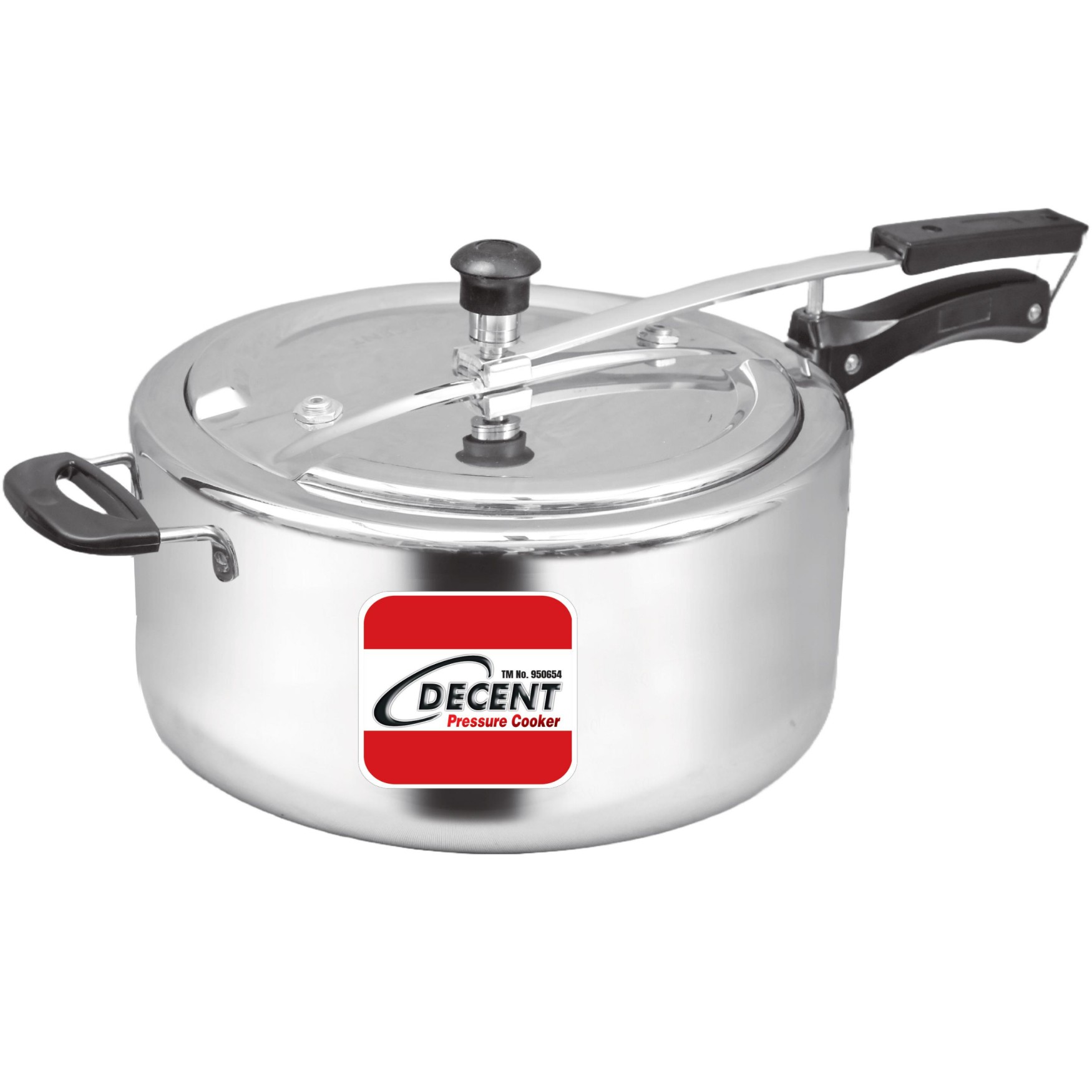 Decent Triply 10 Ltr Pressure Cooker - Isi Certified - Finish: Mirror