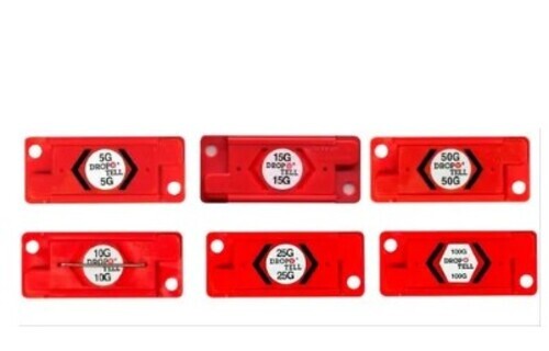 Drop N Tell Shockwatch Indicator Shipping Label