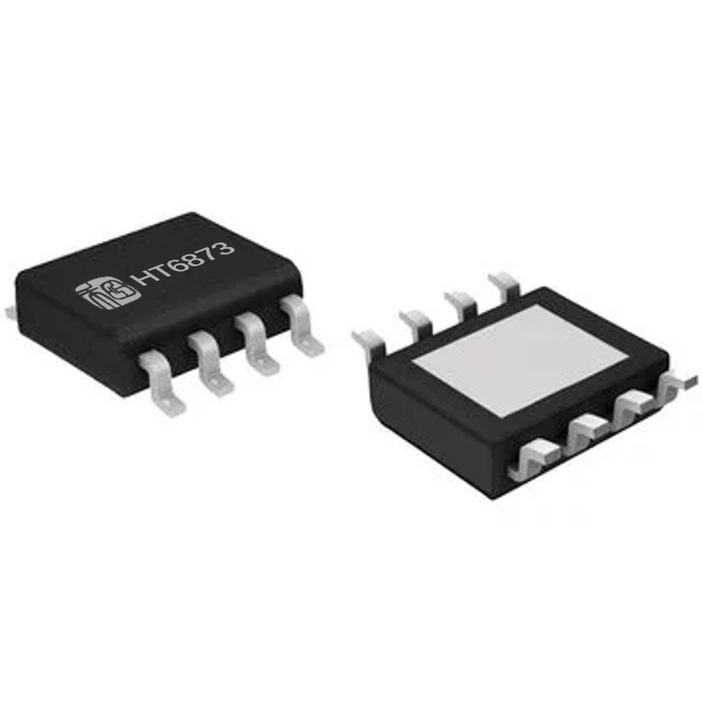 Ht6873 6W High Fidelity Ultra-Low Emi Anti Chip Top Single Channel D-Class Audio Power Amplifier - Color: Black