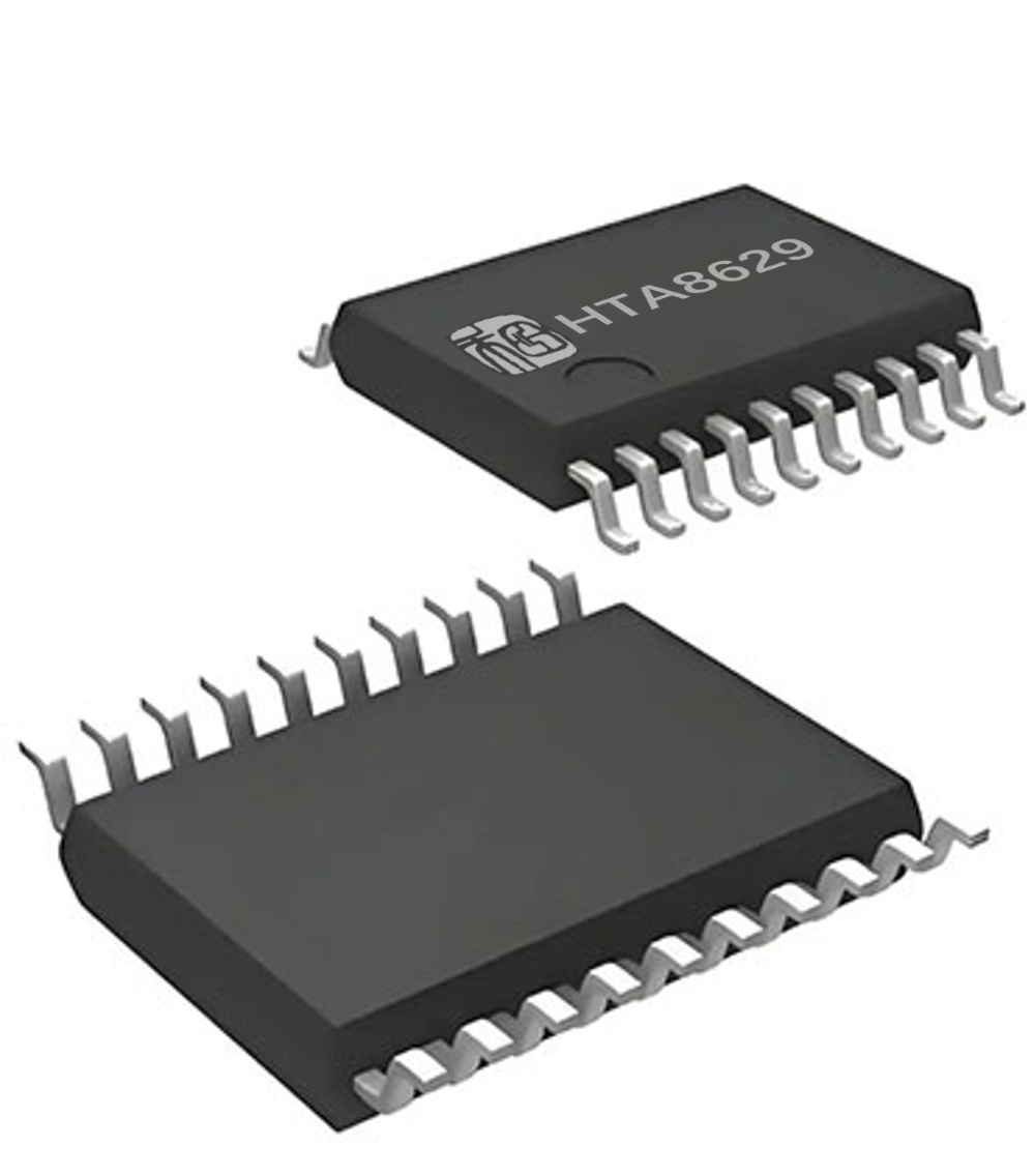 Hta8629 40W Built-In Boost Mono D-Class/Ab Class Audio Amplifier - Color: Black
