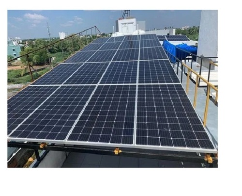 Hybrid Solar Power Plant with Grid Export