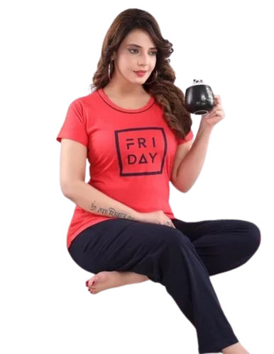 Ladies Cotton Night Suit Sets