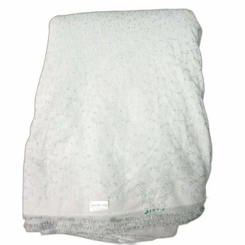 Ladies Suit Embroidered Silk Fabric