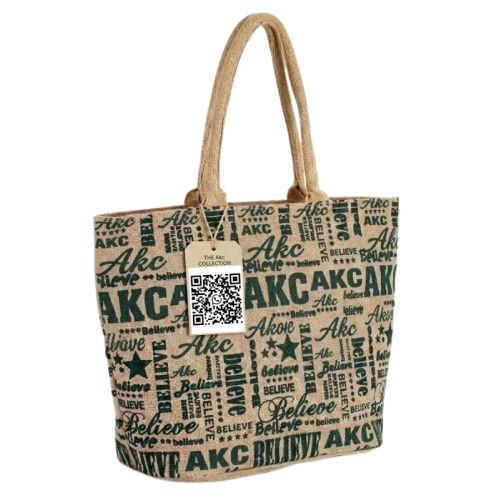 Printed Jute Bag