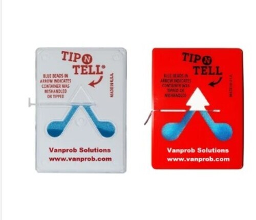 Tip N Tell Tilt Indicator
