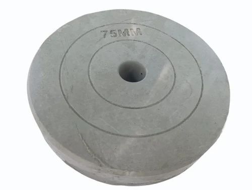 75mm Grey Round Concrete Cover Blocks