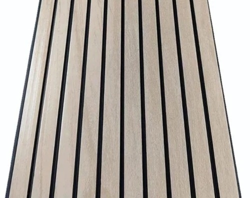 Beige Fluted Ceiling Wall Louvered Panel