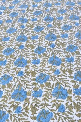 Block Printed Cotton Table Cloth